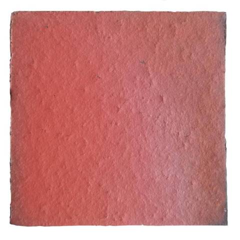 Carreau de Terre Cuite Tradition 12x12 Rouge Flamm